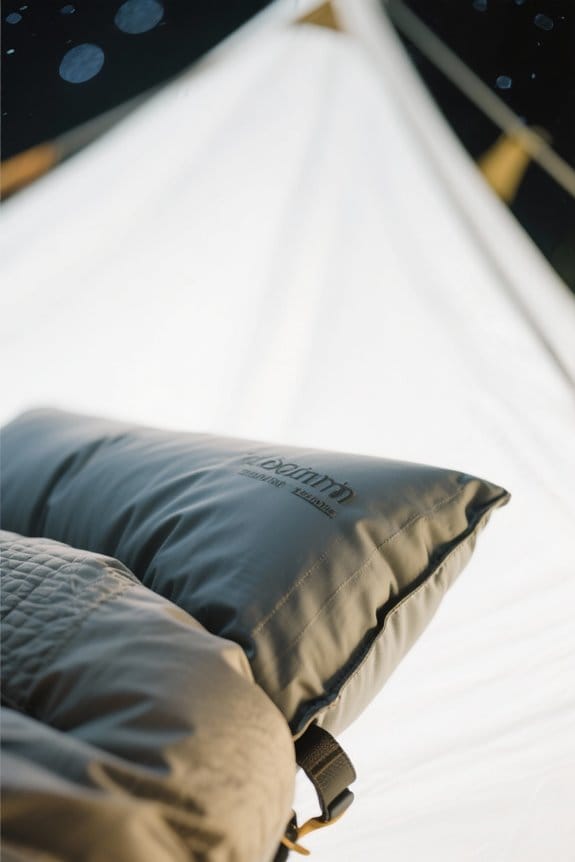 choosing the right camping pillow