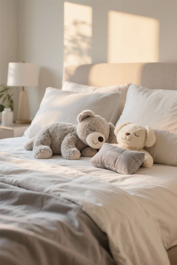 comforting weighted plush toys