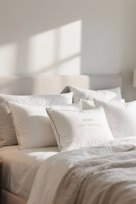 cozy down alternative pillows