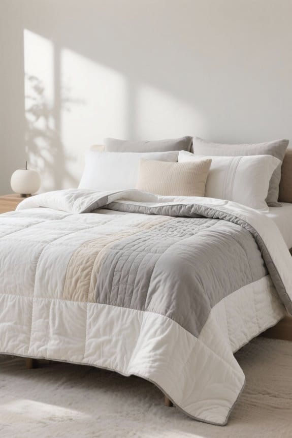 cozy reversible quilt sets