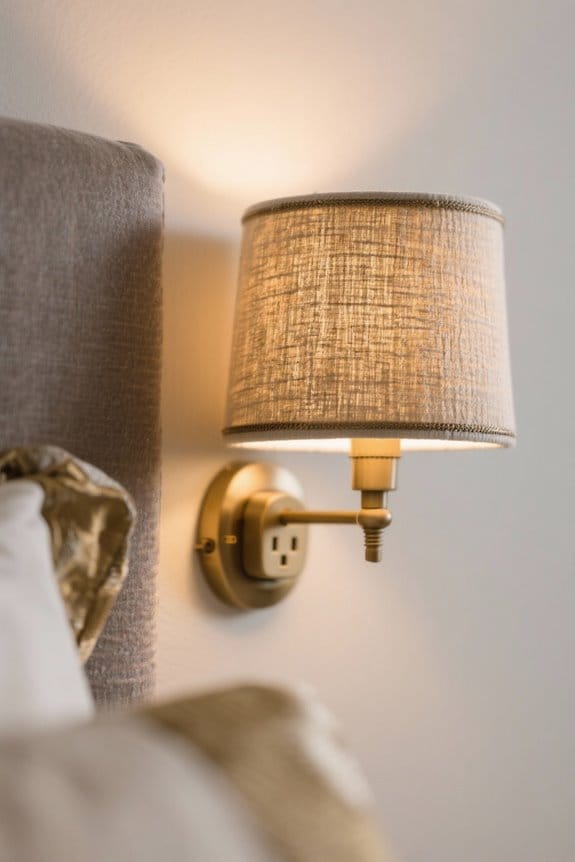 headboard light sconce considerations