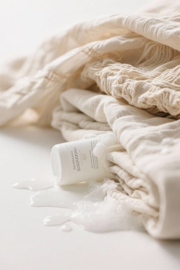 linen detergent selection factors
