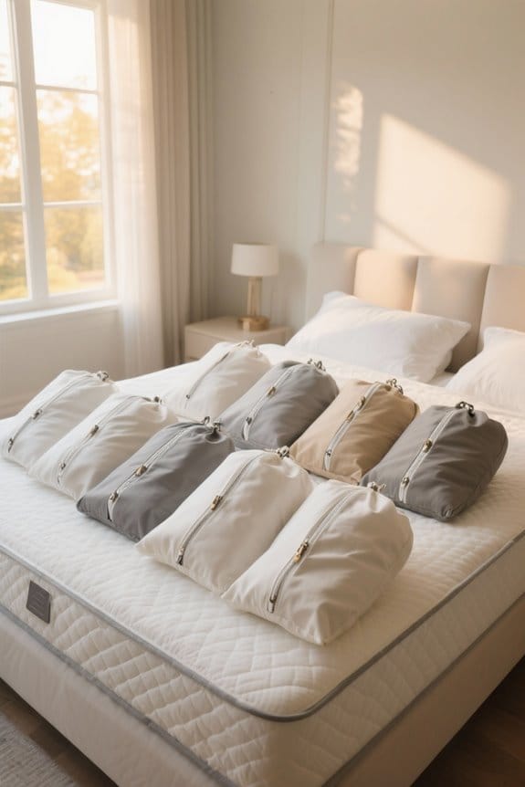 mattress storage bags zippers