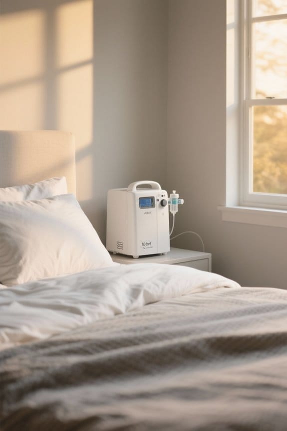 quiet bedroom oxygen concentrators