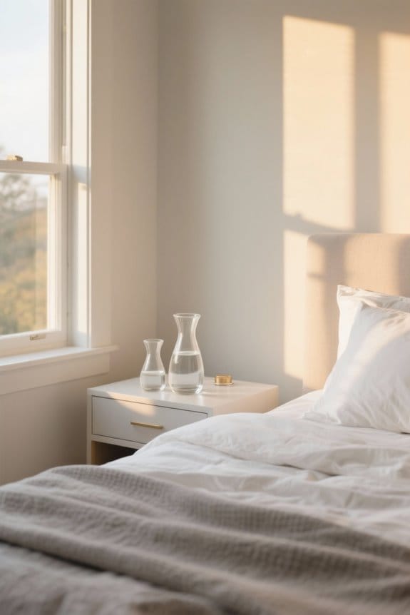 refreshing bedside water sets